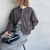 BROWN&&モデル身長：158cm 着用サイズ：F&&