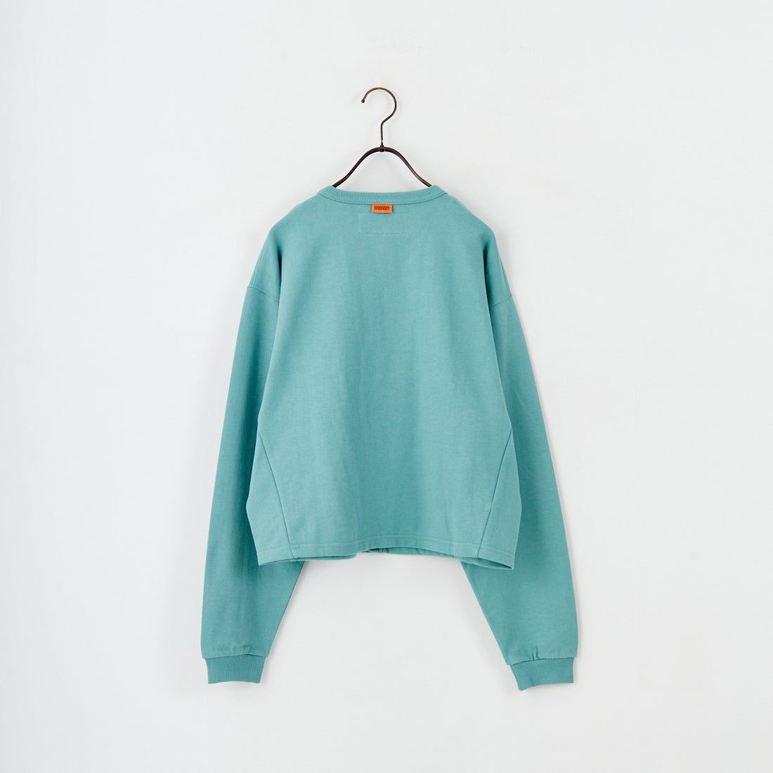 UNIVERSAL OVERALL [ユニバーサルオーバーオール] 別注 ワンポイントロゴ刺繍 スウェットカーディガン [U2532270IN-JF] W.GREEN