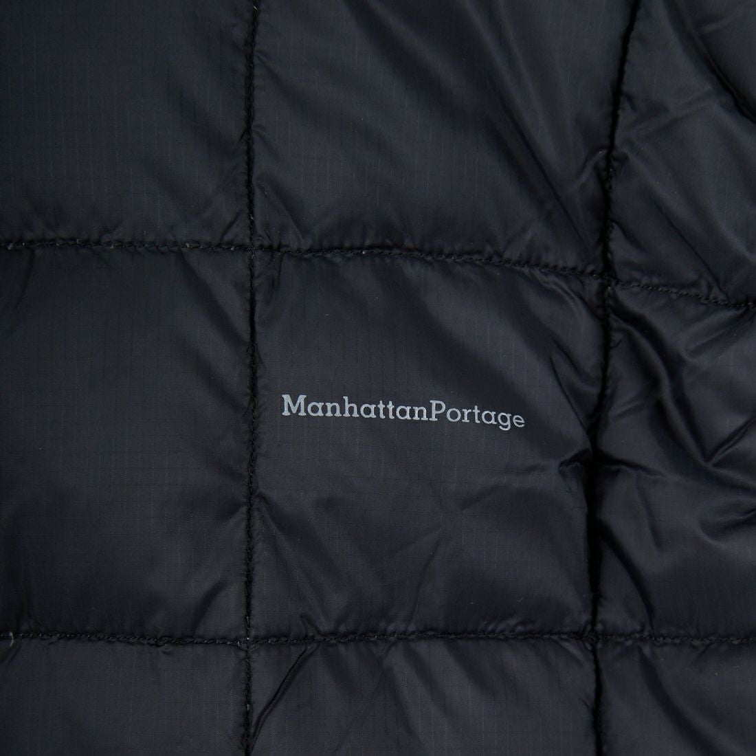 MANHATTAN PORTAGE [マンハッタンポーテージ] スタンドカラーダウンベスト [25FW-MP-TAION09] 09 BLACK