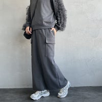 08 CHARCOA&&モデル身長：159cm 着用サイズ：F&&