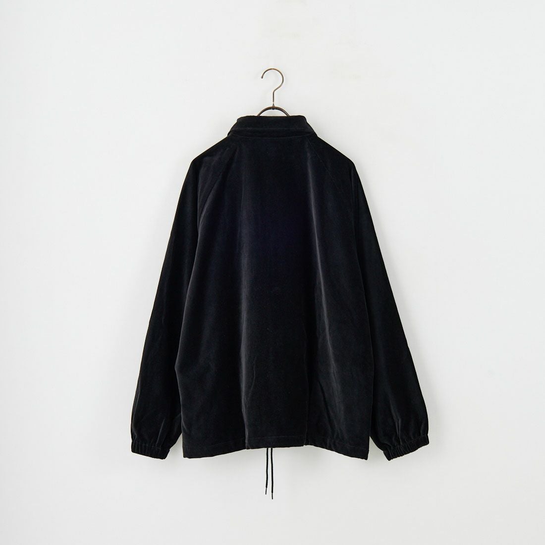 THE FOX [ザフォックス] 別注 ワンポイントロゴ ラグランスリーブコーチジャケット [PN25F002-JF] BLACK