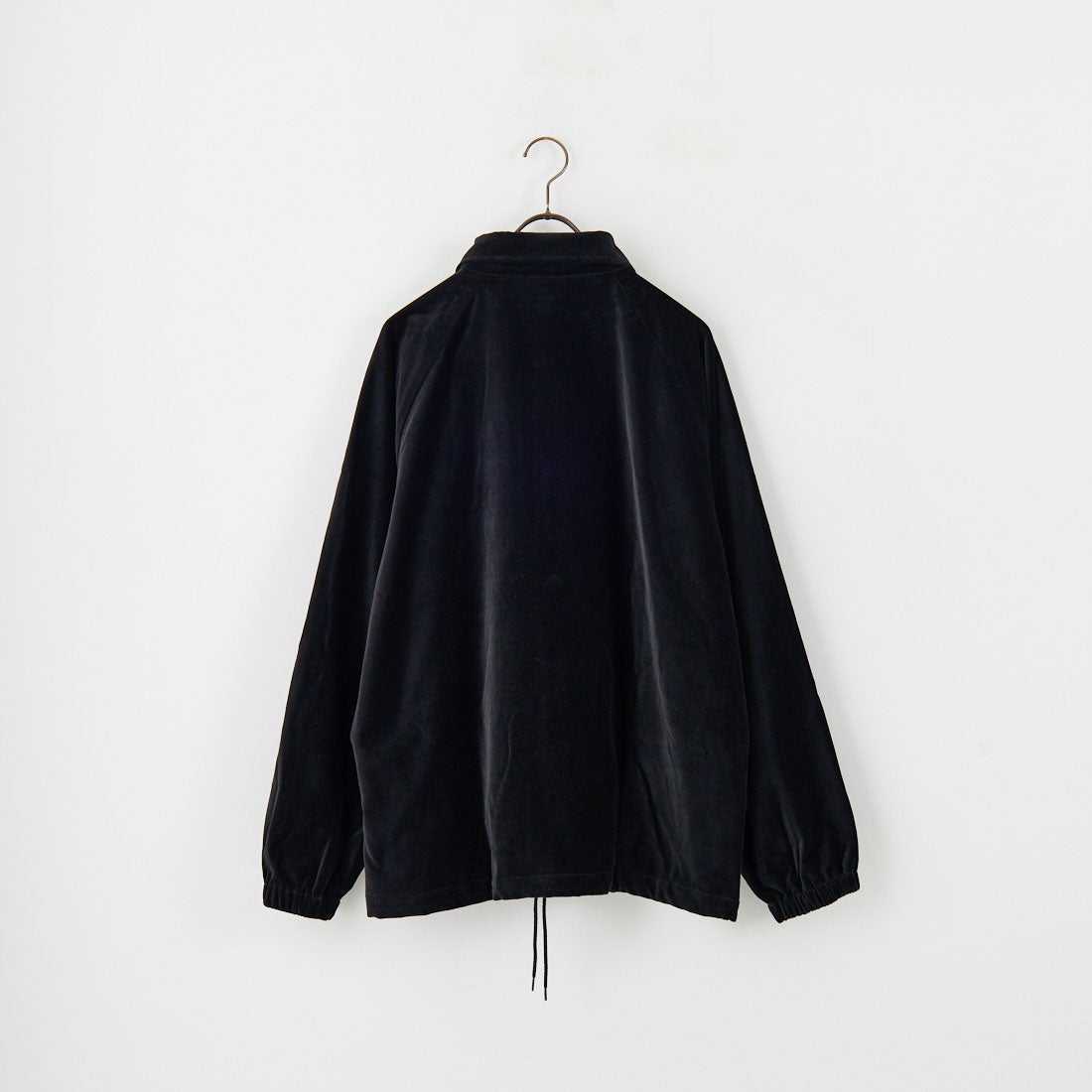 THE FOX [ザフォックス] 別注 ワンポイントロゴ ラグランスリーブコーチジャケット [PN25F002-JF] BLACK