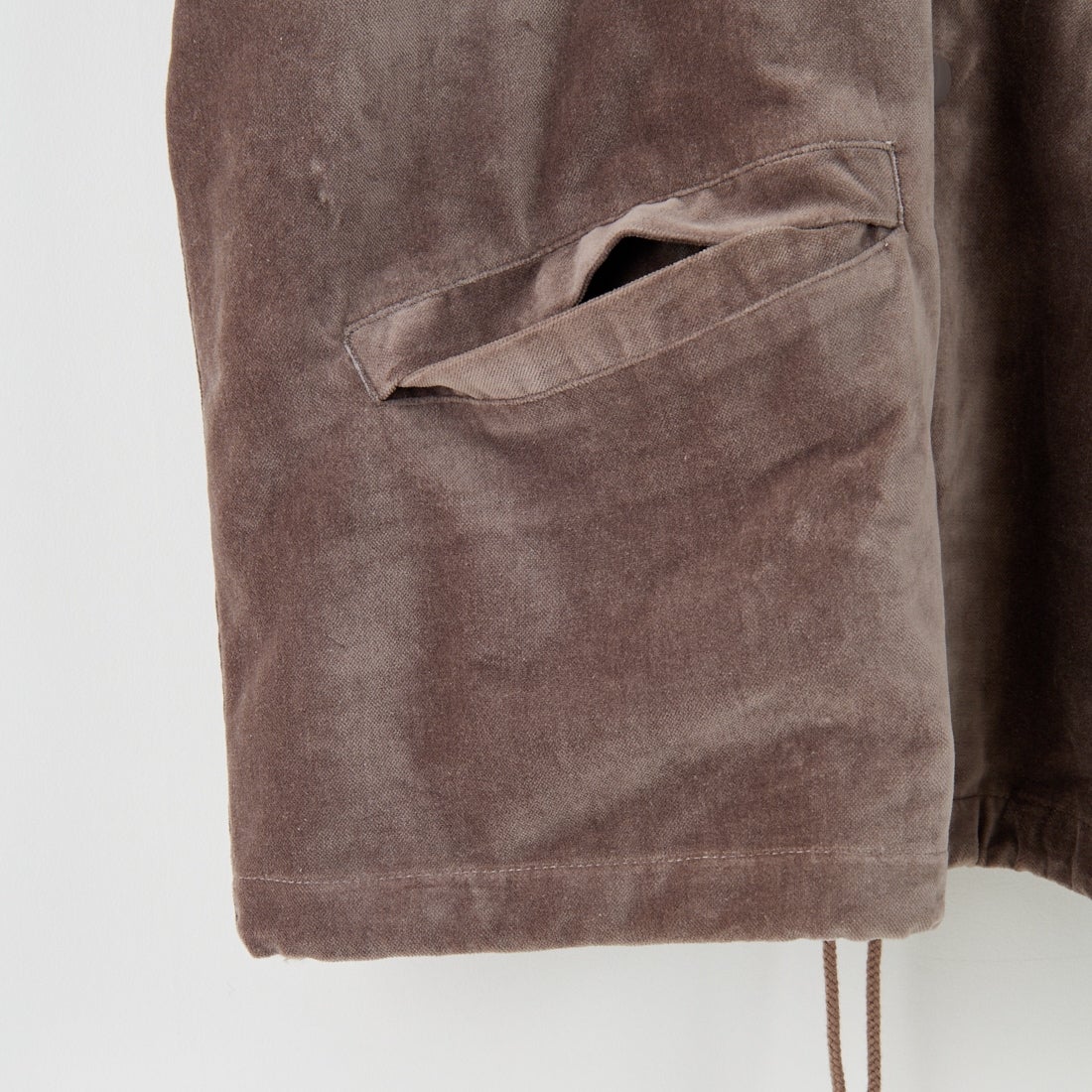 THE FOX [ザフォックス] 別注 ワンポイントロゴ ラグランスリーブコーチジャケット [PN25F002-JF] BEIGE