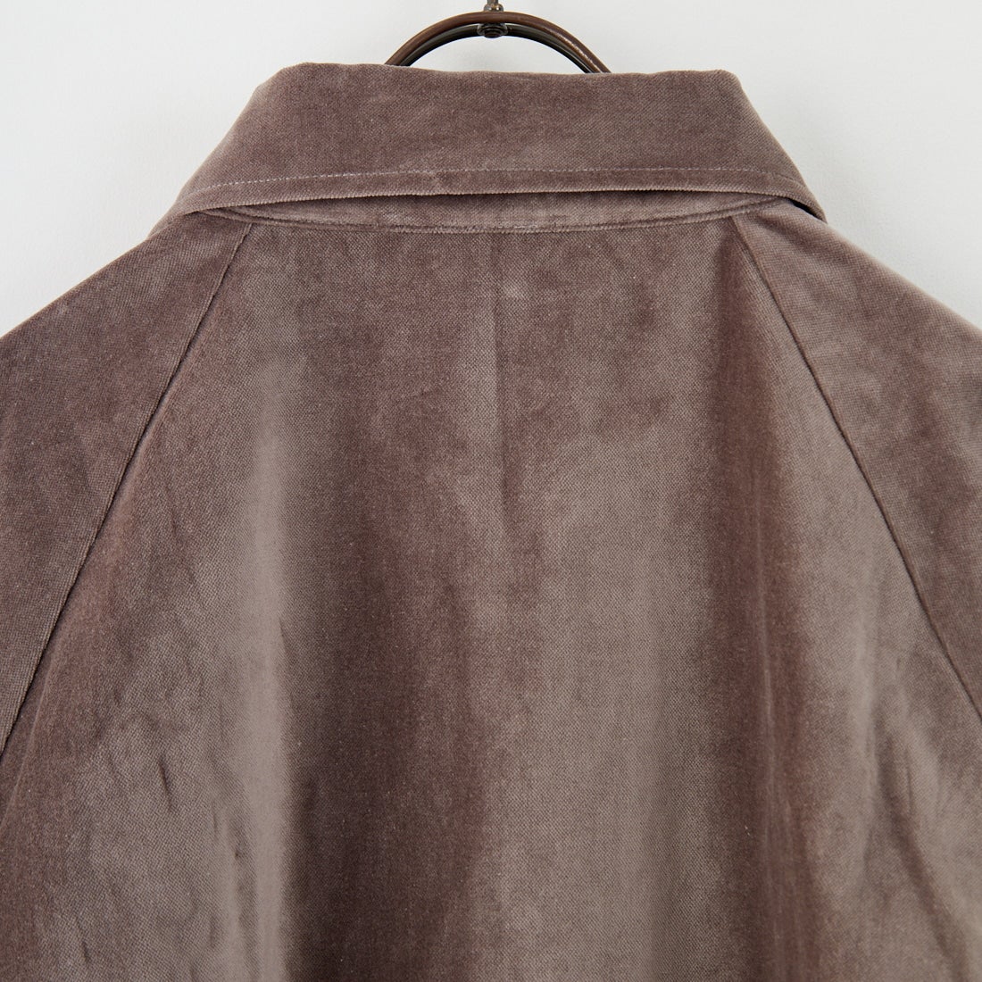 THE FOX [ザフォックス] 別注 ワンポイントロゴ ラグランスリーブコーチジャケット [PN25F002-JF] BEIGE