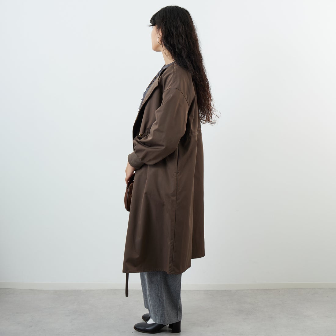 Jf Ready Made [ジェイエフレディメイド] ポリエステルタッサーコート
