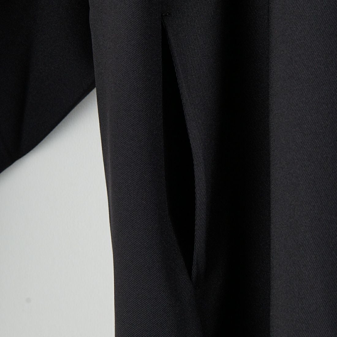 mizuiro ind [ミズイロインド] テーラードシャツジャケット [3-230103] 99 BLACK