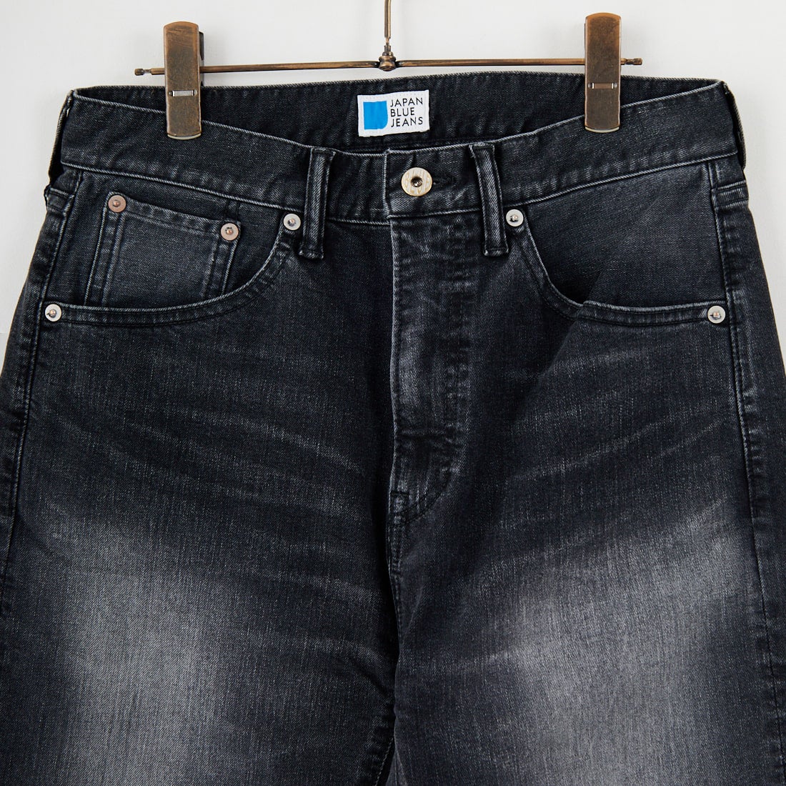 JAPAN BLUE [ジャパンブルー] 12oz アルティメットワイドブラックストレッチデニム [JBAG1526] B01