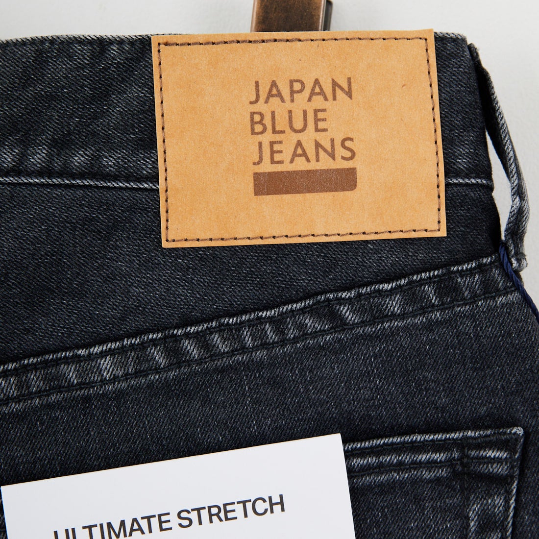 JAPAN BLUE [ジャパンブルー] 12oz アルティメットワイドブラックストレッチデニム [JBAG1526] B01