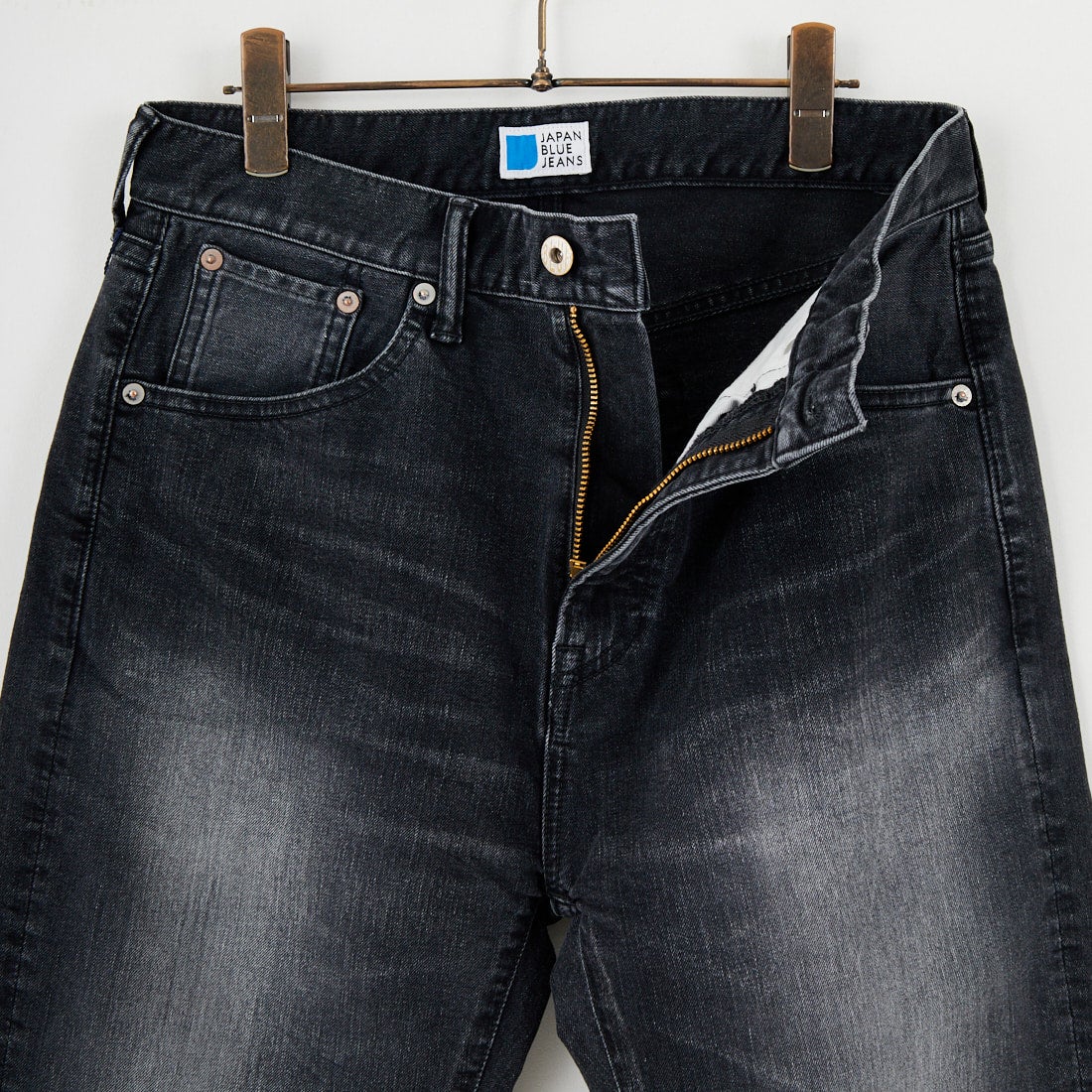 JAPAN BLUE [ジャパンブルー] 12oz アルティメットワイドブラックストレッチデニム [JBAG1526] B01