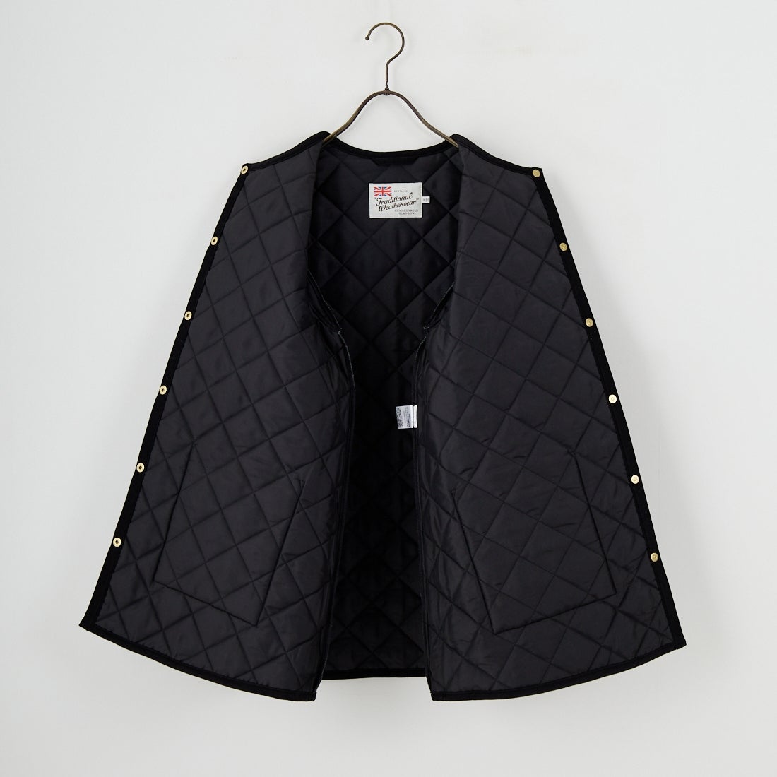 Traditional Weatherwear [トラディショナル ウェザーウェア] アークリー Aライン ミドル [L252APQCO0485AA] AA01 BK/BK