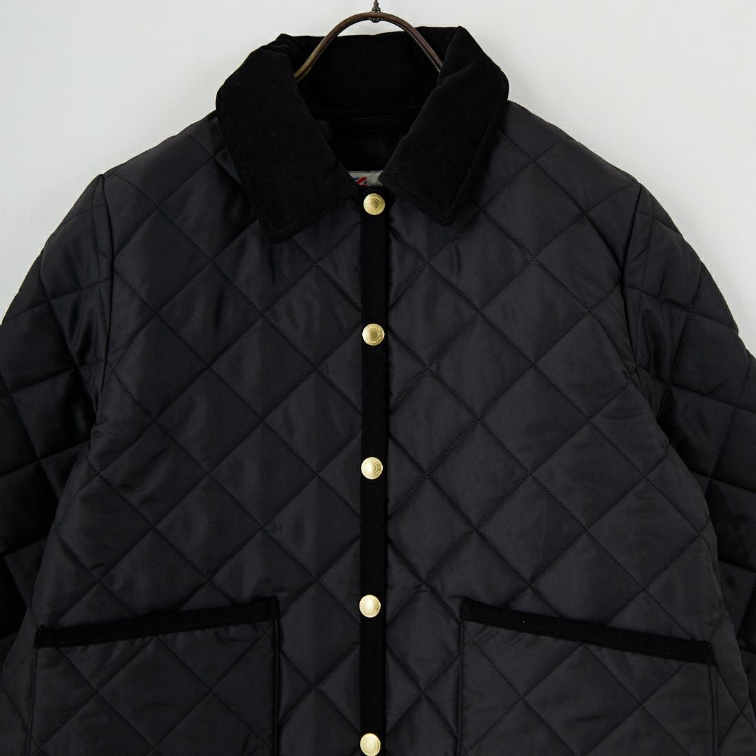 Traditional Weatherwear [トラディショナル ウェザーウェア] ウェーバリーAライン [L252APQCO0487AA] AA01 BK/BK