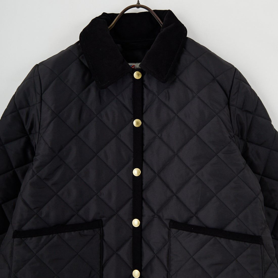 Traditional Weatherwear [トラディショナル ウェザーウェア] ウェーバリーAライン [L252APQCO0487AA] AA01 BK/BK