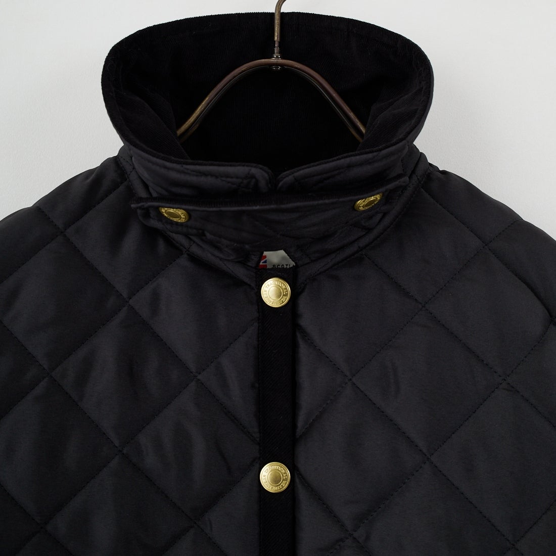 Traditional Weatherwear [トラディショナル ウェザーウェア] ウェーバリーAライン [L252APQCO0487AA] AA01 BK/BK