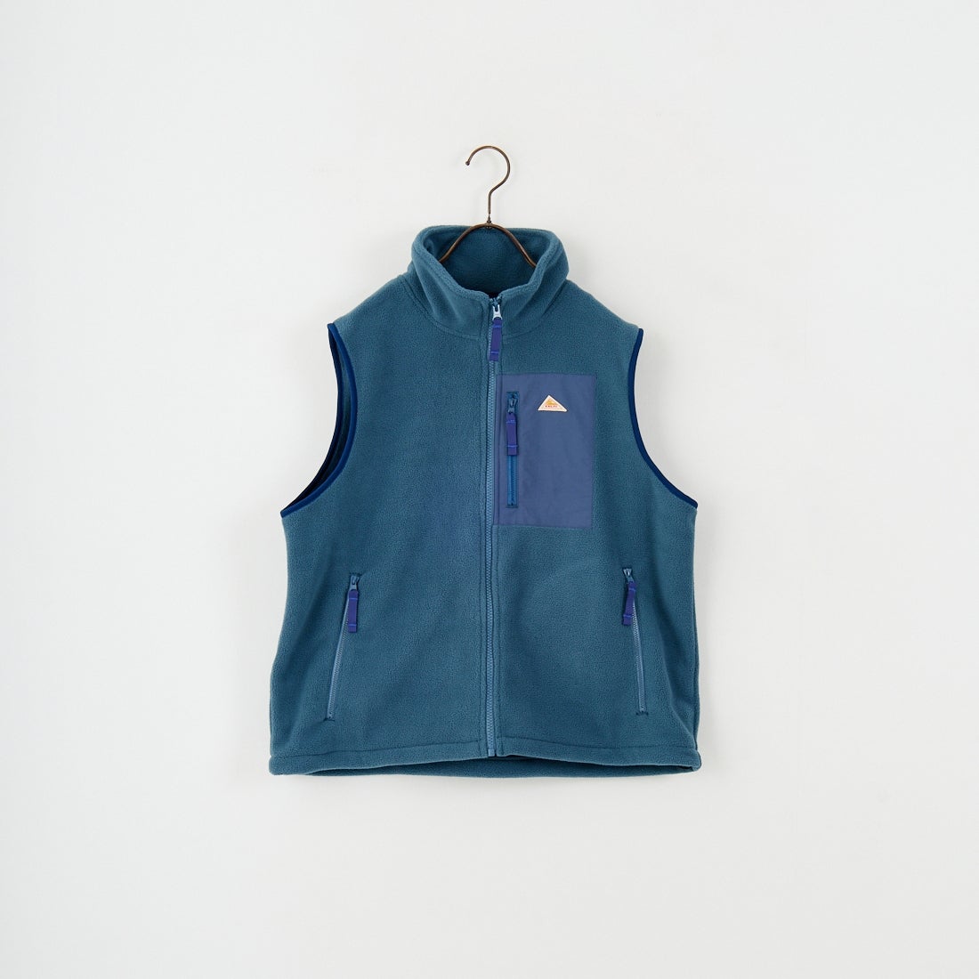 KELTY [ケルティ] 別注 フリース スタンドネックベスト [KE254W30IN02-JF] BLUE