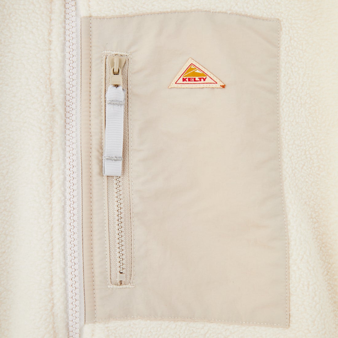 KELTY [ケルティ] 別注 フリース スタンドネックベスト [KE254W30IN02-JF] IVORY