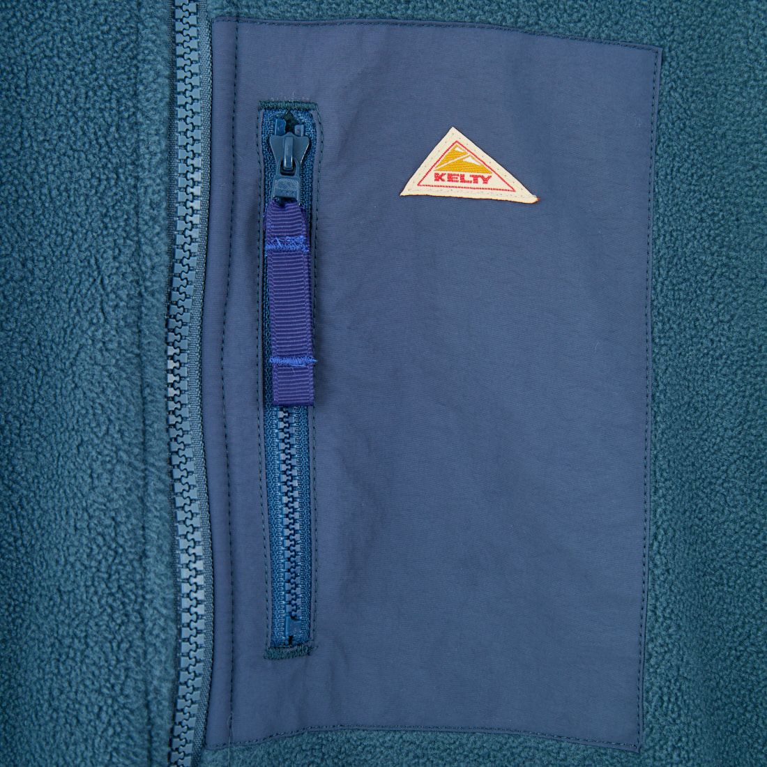 KELTY [ケルティ] 別注 フリース スタンドネックベスト [KE254W30IN02-JF] BLUE