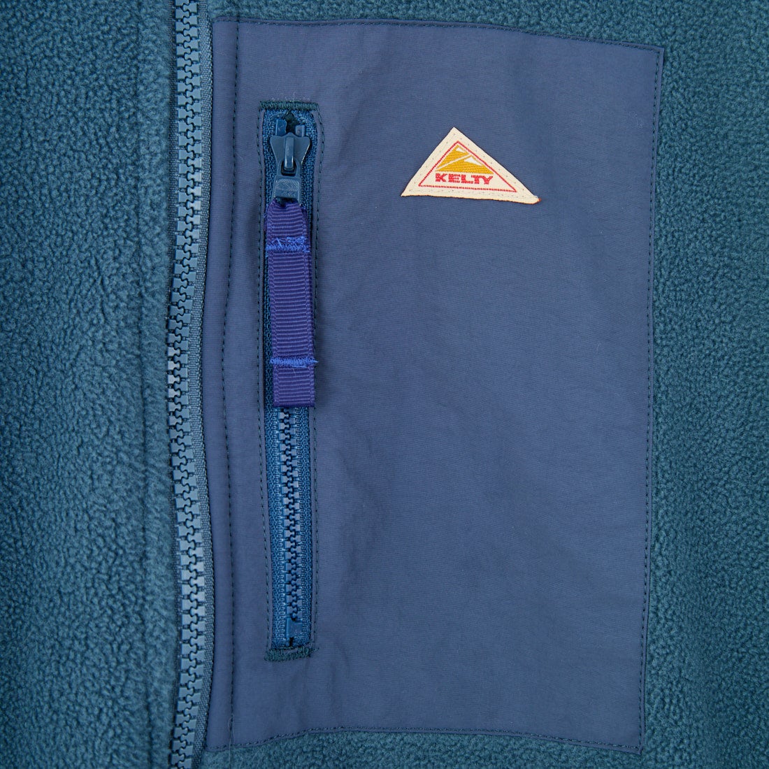 KELTY [ケルティ] 別注 フリース スタンドネックベスト [KE254W30IN02-JF] BLUE