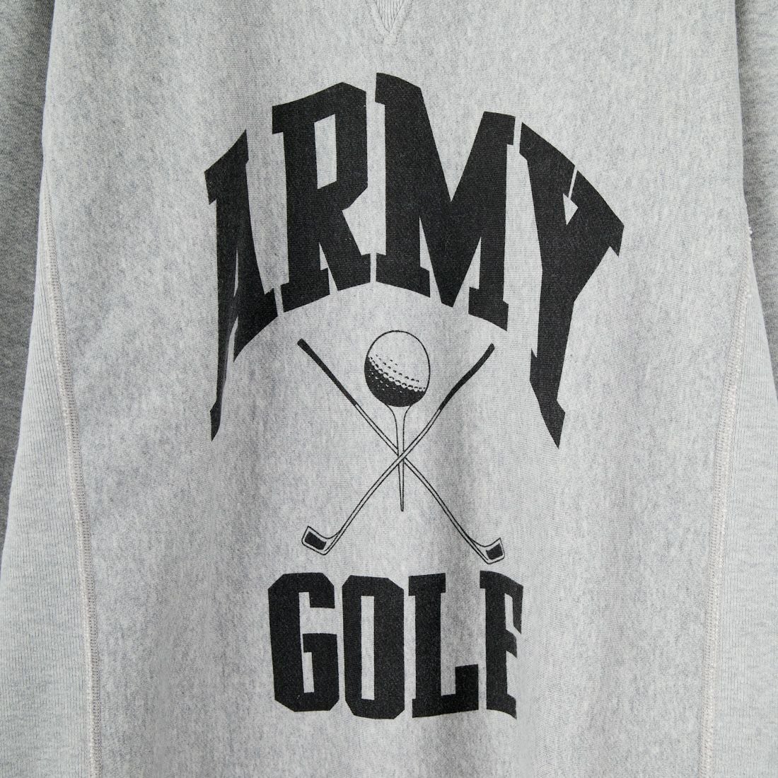NEW VINTAGE GOLF [ニュービンテージゴルフ] SUNSURF×NVG アーミーゴルフスウェットシャツ [SSF-0419] GREY