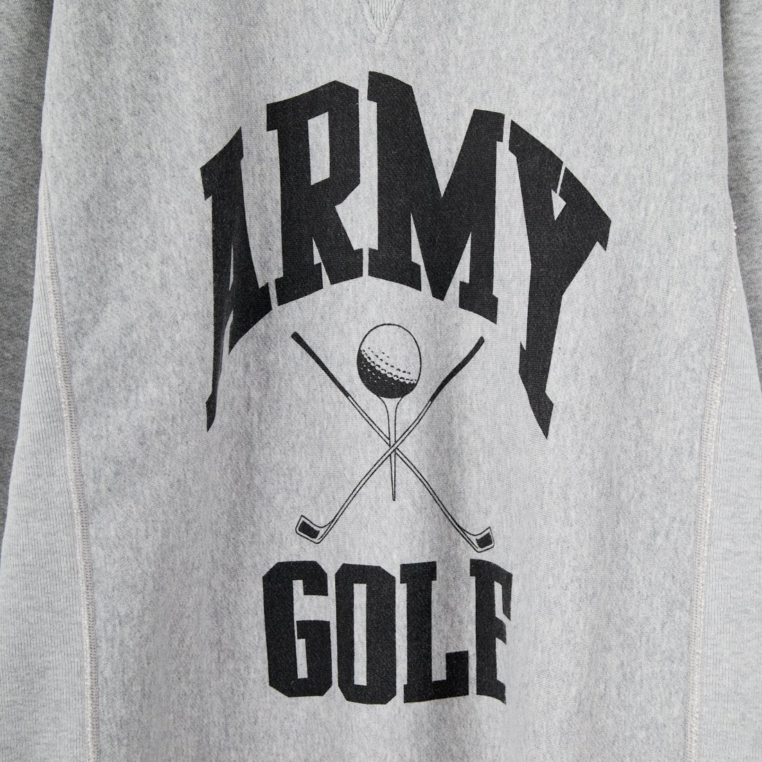 NEW VINTAGE GOLF [ニュービンテージゴルフ] SUNSURF×NVG アーミーゴルフスウェットシャツ [SSF-0419] GREY