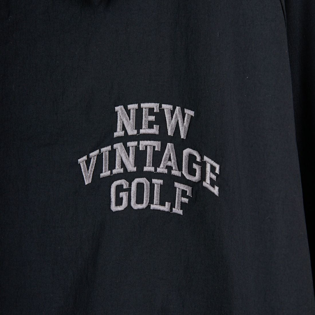 NEW VINTAGE GOLF [ニュービンテージゴルフ] NVG ストレッチコーチジャケット [NVG-0413] BLACK