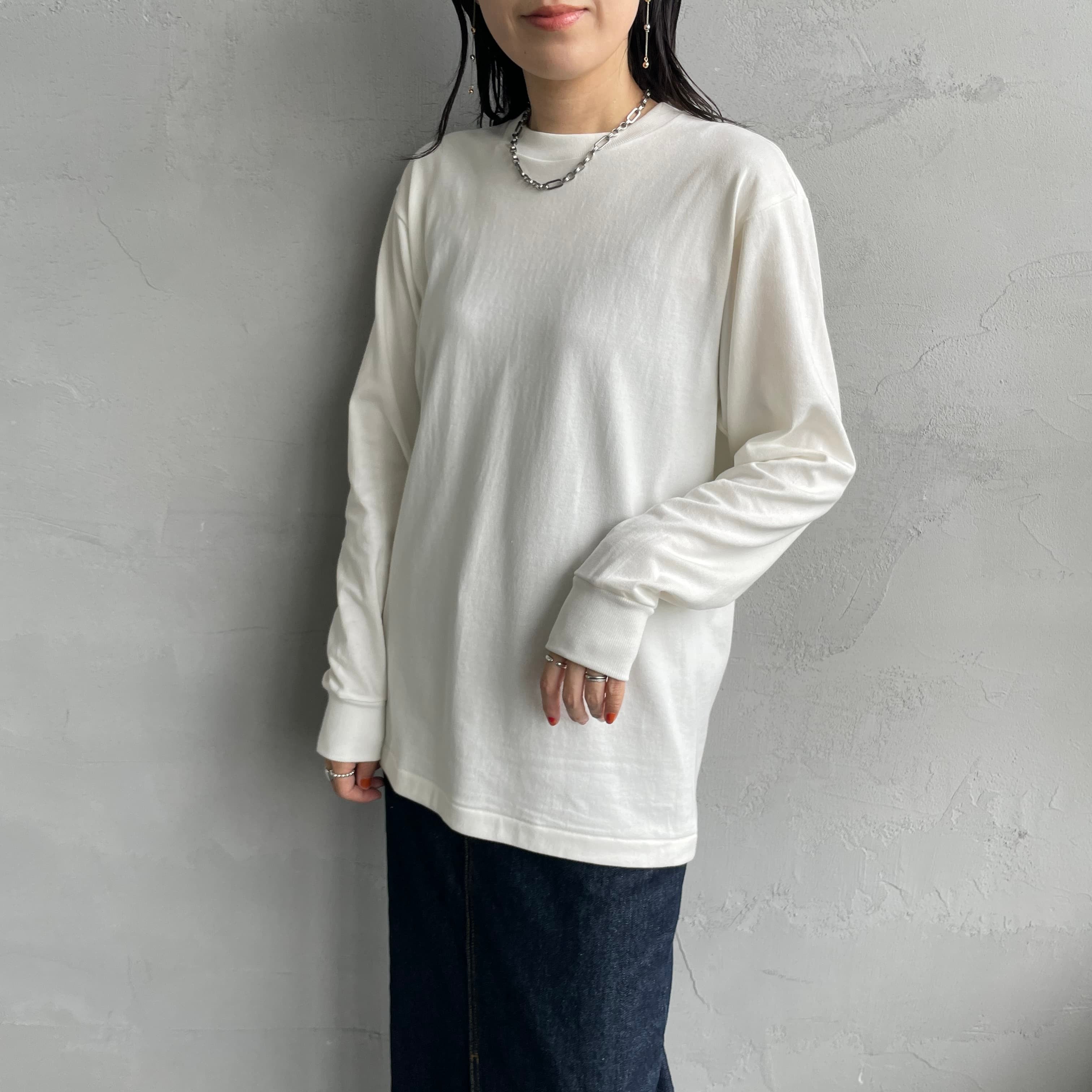 Hanes [ヘインズ] SHIRO クルーネックロングスリーブTシャツ [HM4-A201