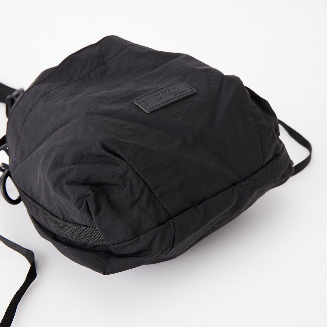 BAICYCLON by bagjack [バイシクロン バイ バッグジャック] シンセティックレザー ドローストリングバッグ [BCL-114] BLACK