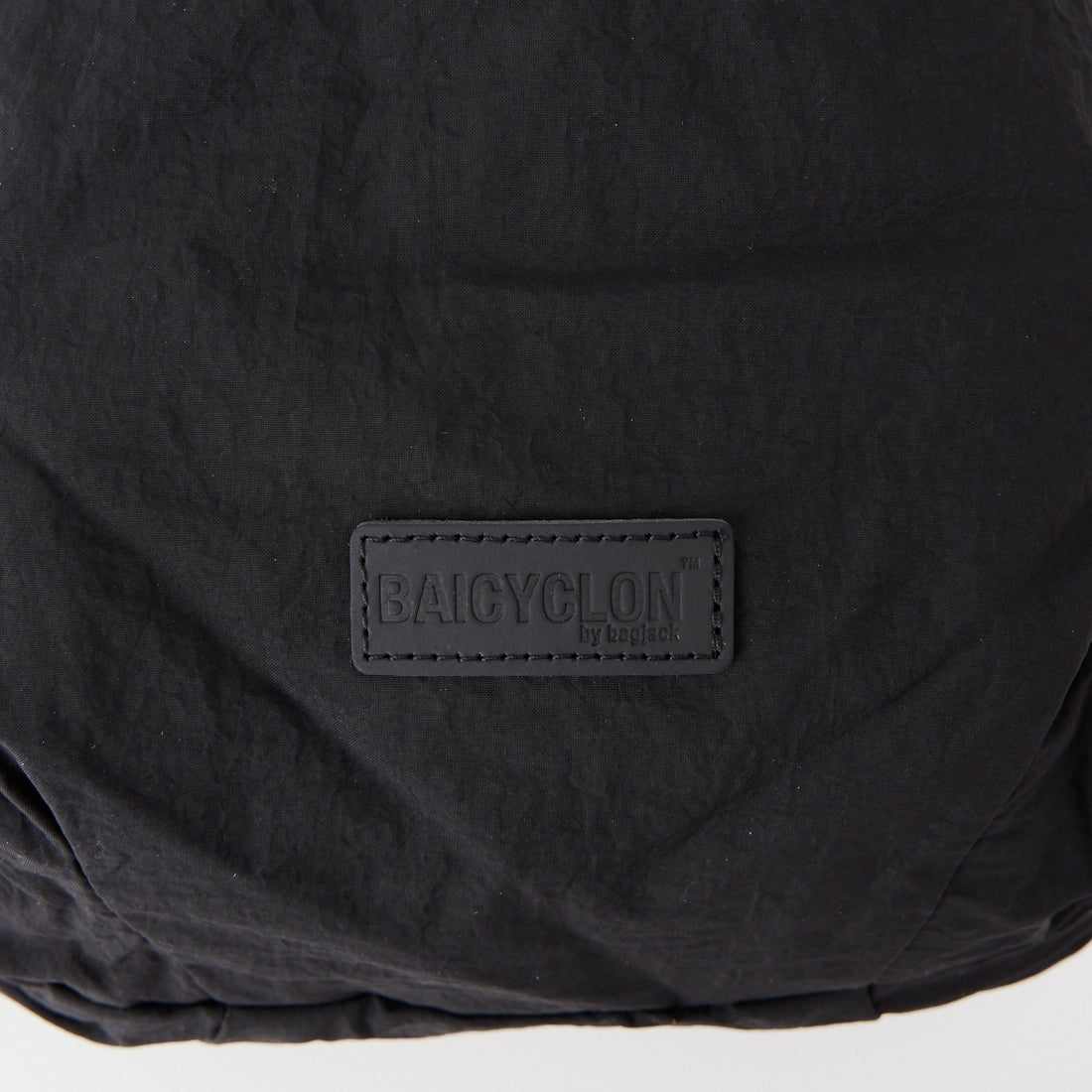 BAICYCLON by bagjack [バイシクロン バイ バッグジャック] シンセティックレザー ドローストリングバッグ [BCL-114] BLACK