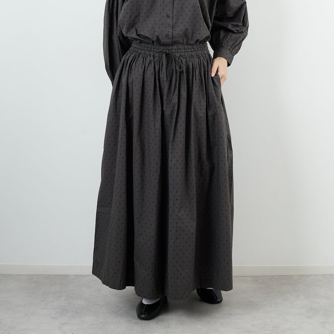 973M GY M.&&モデル身長：162cm 着用サイズ：2&&