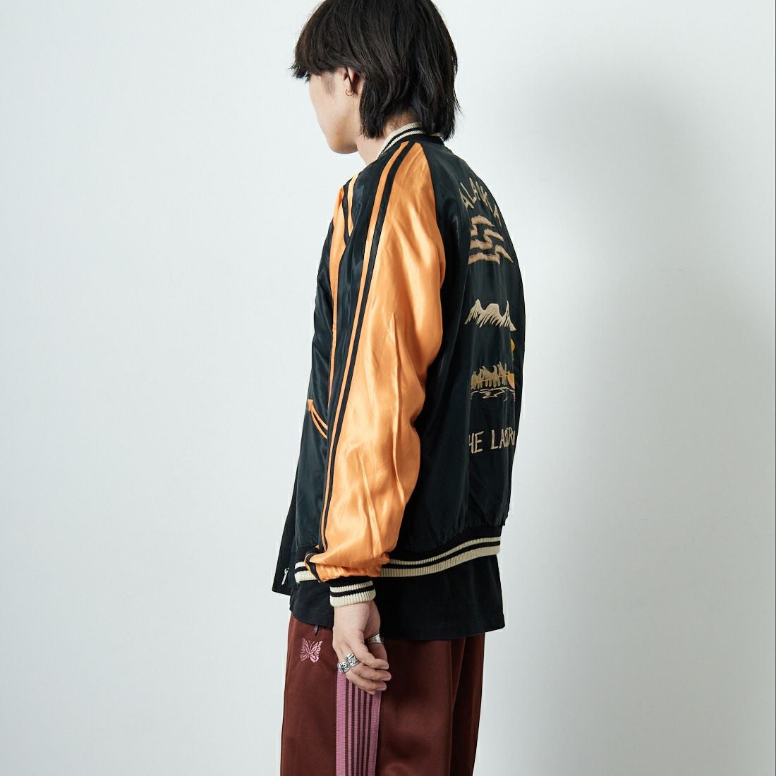 TAILOR TOYO [テーラートウヨウ] アセテートスーベニアジャケット [TT15790] 128 ALASKA &&モデル身長：179cm 着用サイズ：XL&&