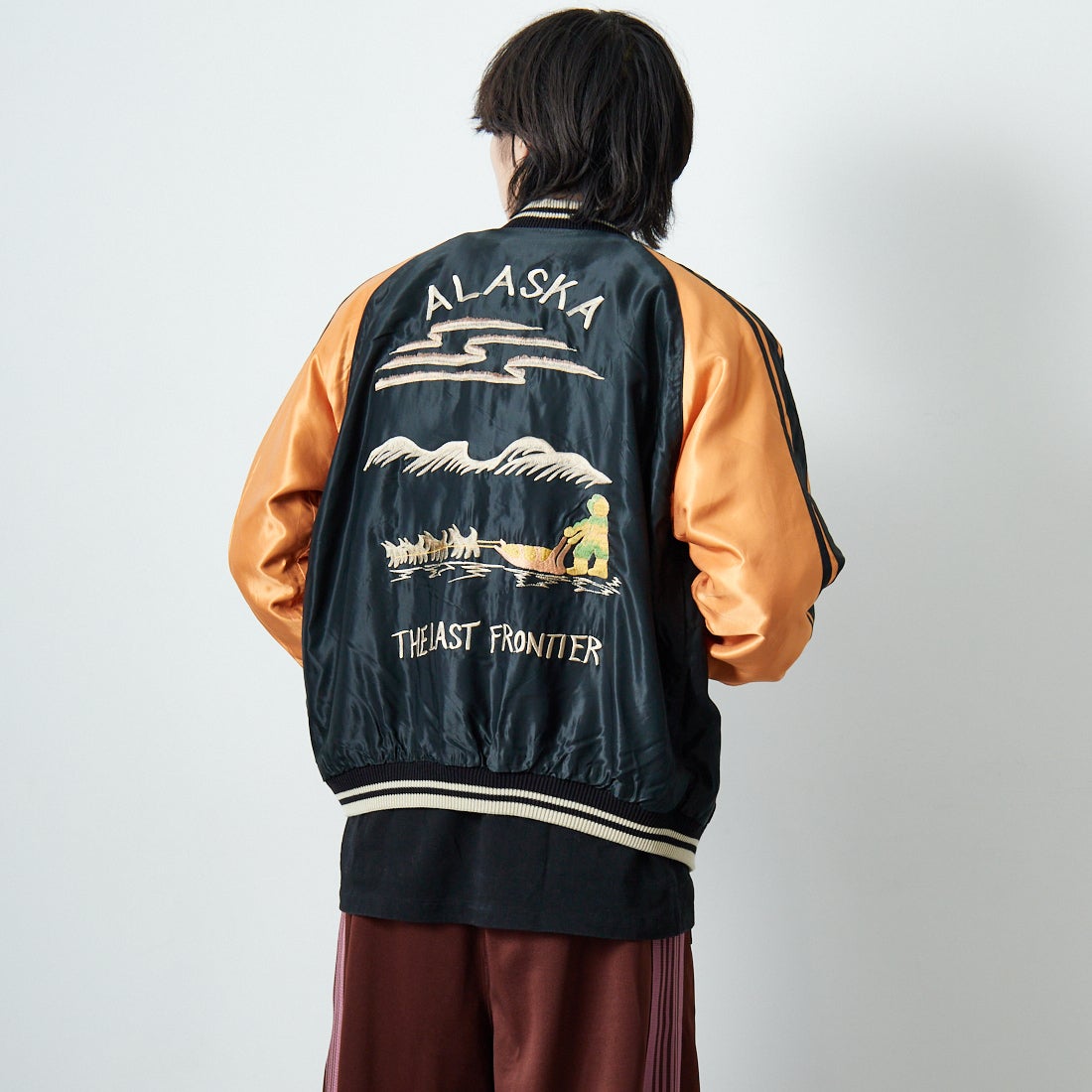 TAILOR TOYO [テーラートウヨウ] アセテートスーベニアジャケット [TT15790] 128 ALASKA &&モデル身長：179cm 着用サイズ：XL&&