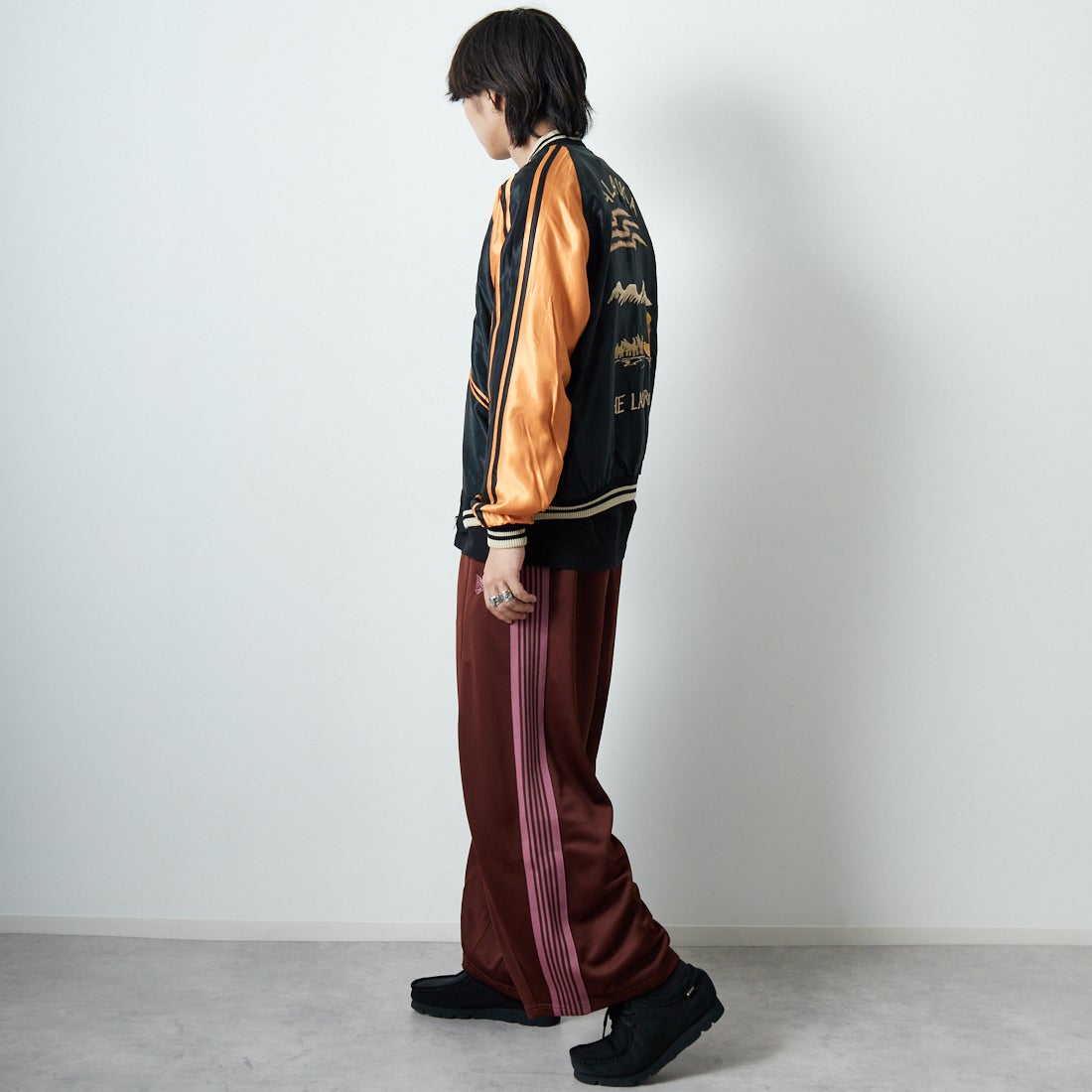 TAILOR TOYO [テーラートウヨウ] アセテートスーベニアジャケット [TT15790] 128 ALASKA &&モデル身長：179cm 着用サイズ：XL&&