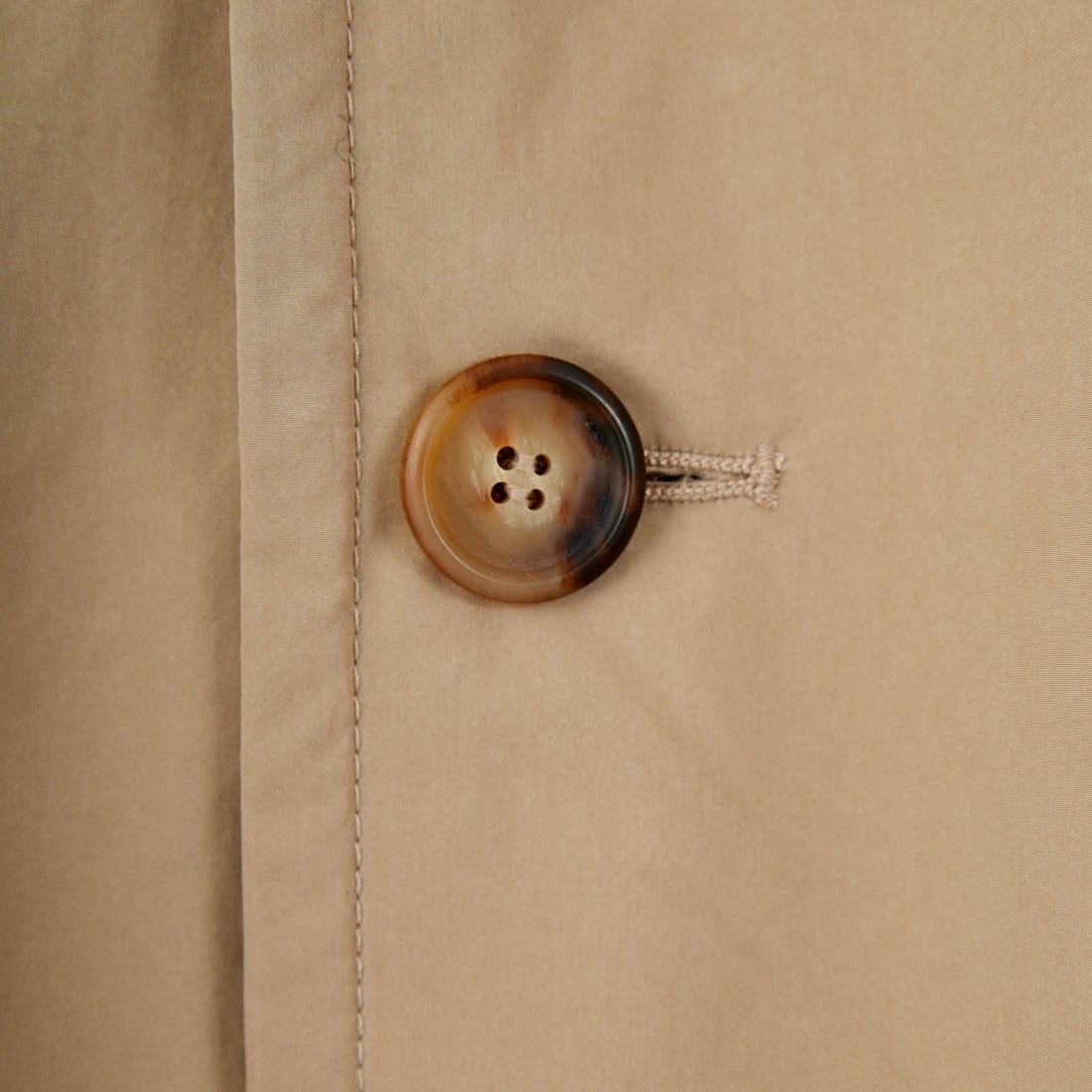 DANTON [ダントン] ピーチタフタ フーデッドジャケット [DT-A0673PNT] BEIGE