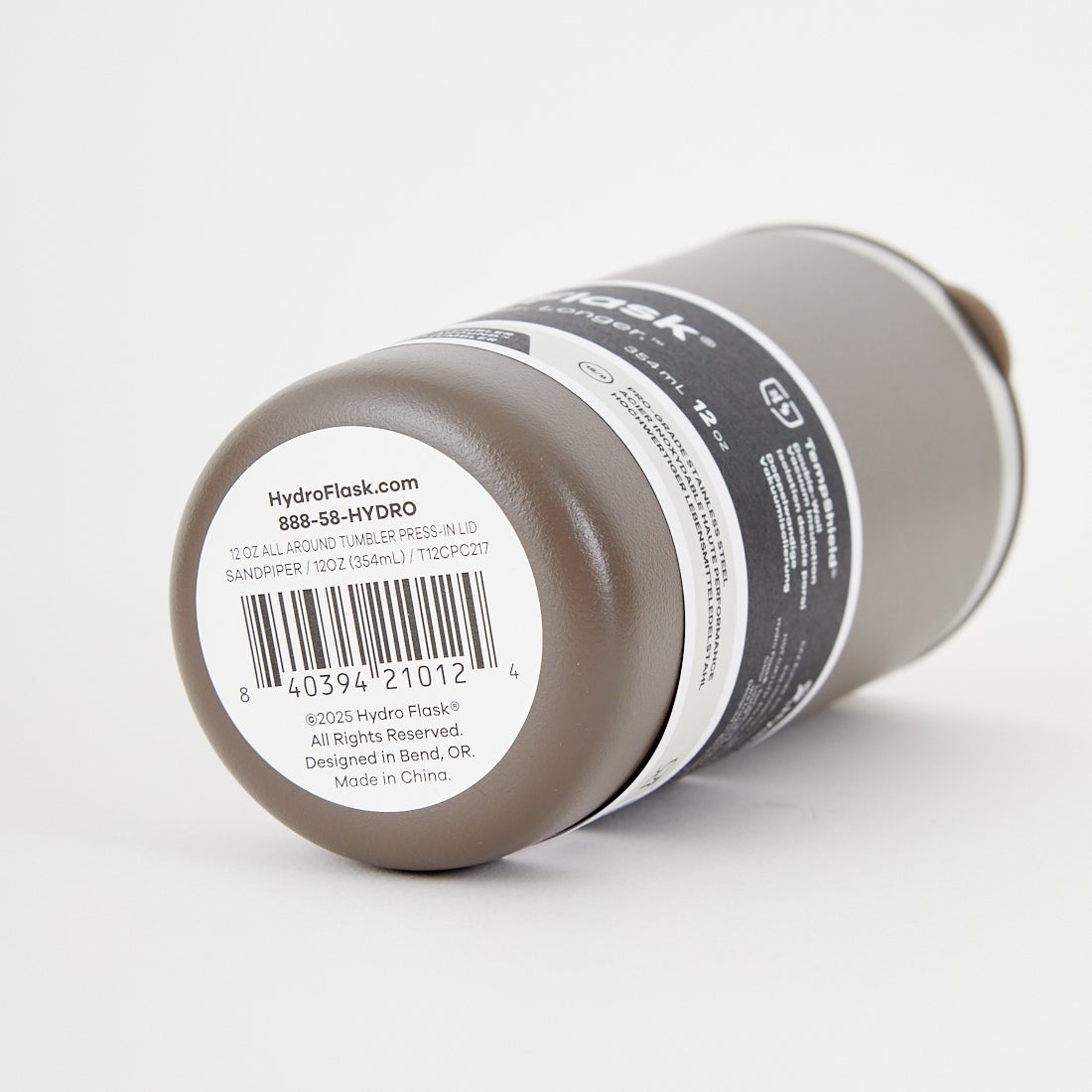 Hydro Flask [ハイドロフラスク] 12ozオールアラウンドタンブラー [890116] 164 SANDPI