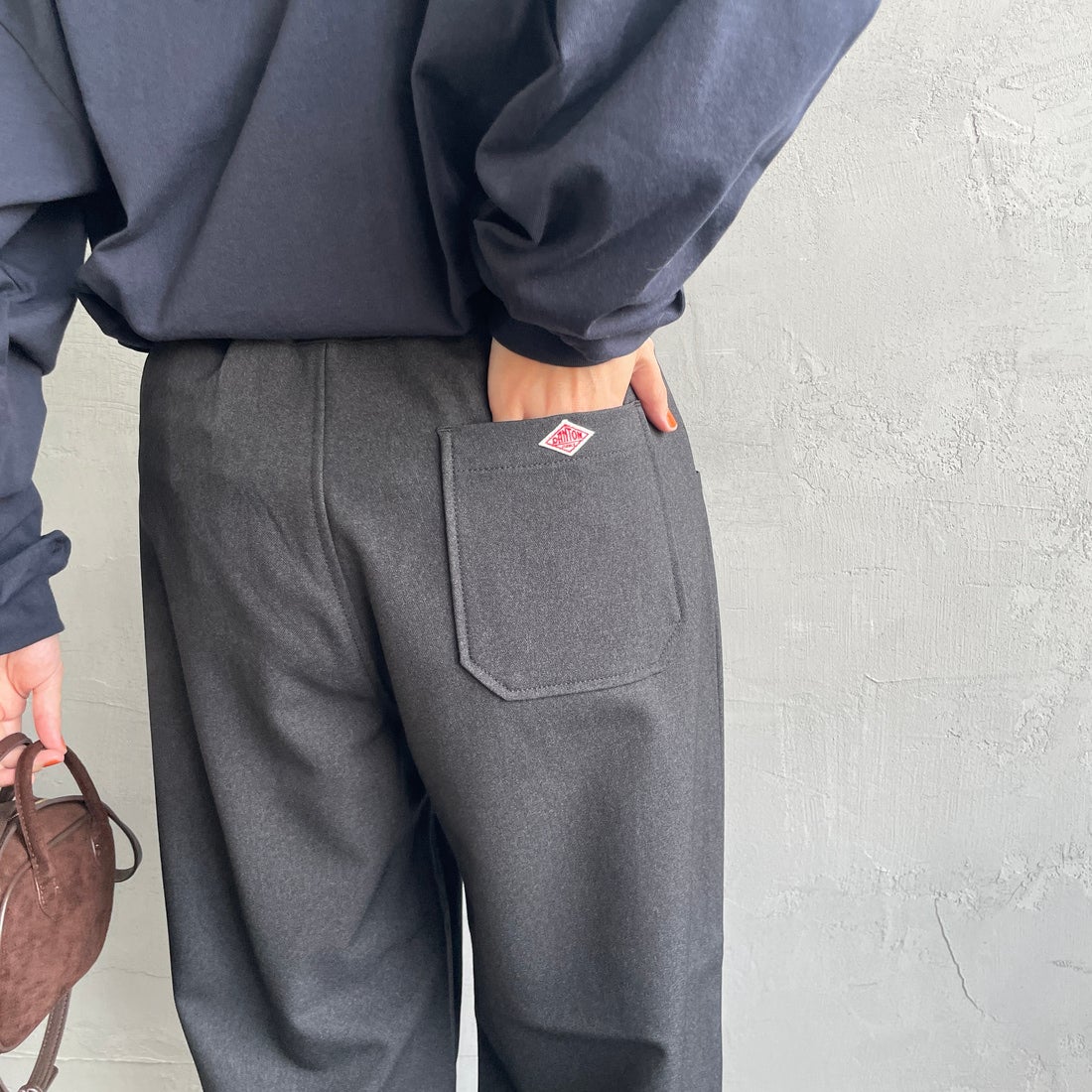 DANTON [ダントン] タックパンツ [DT-E0274FLP]｜ジーンズファクトリー