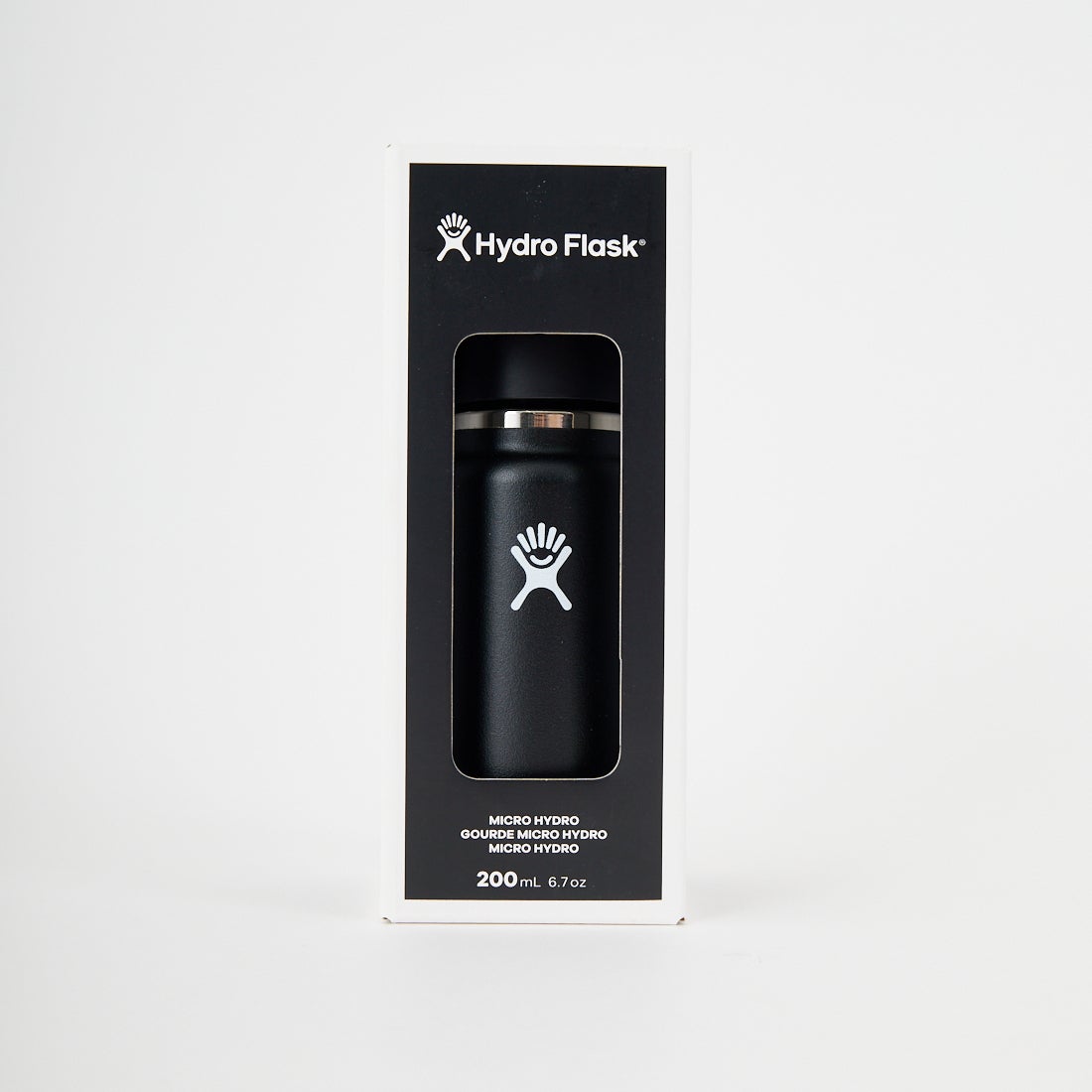 Hydro Flask [ハイドロフラスク] マイクロハイドロ 200ml [890201] 032 BLACK