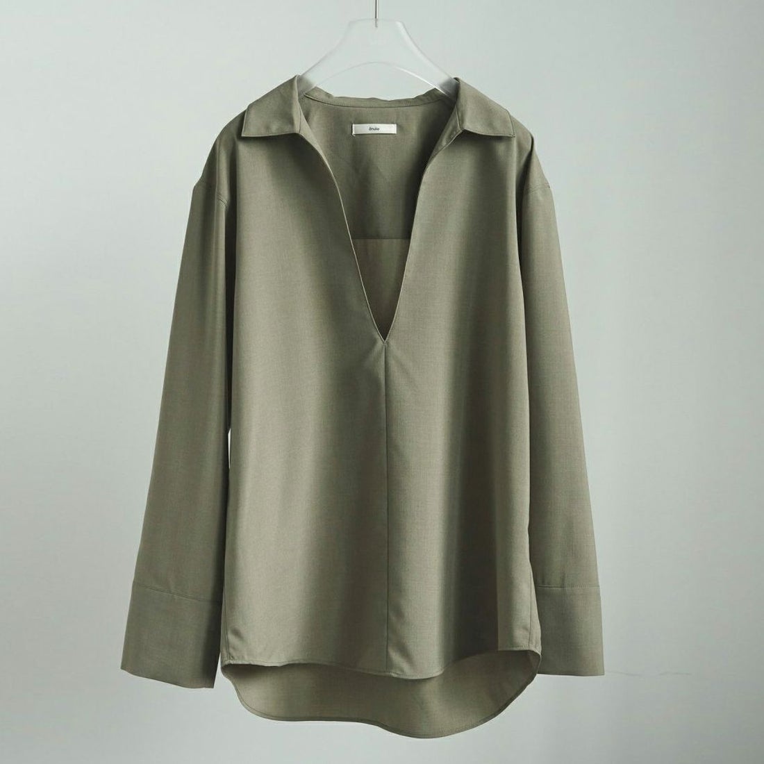 anuke [アンヌーク] ディープスキッパーシャツ [62520412] OLV