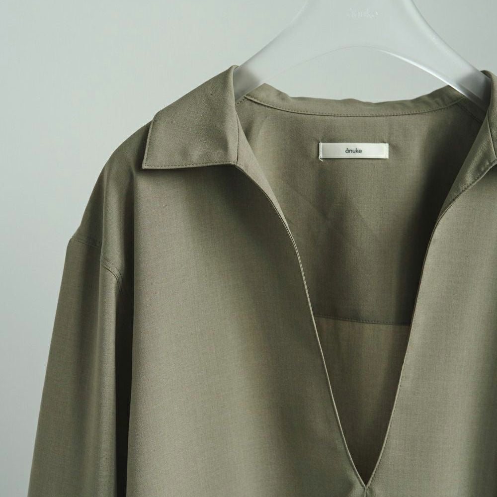 anuke [アンヌーク] ディープスキッパーシャツ [62520412] OLV