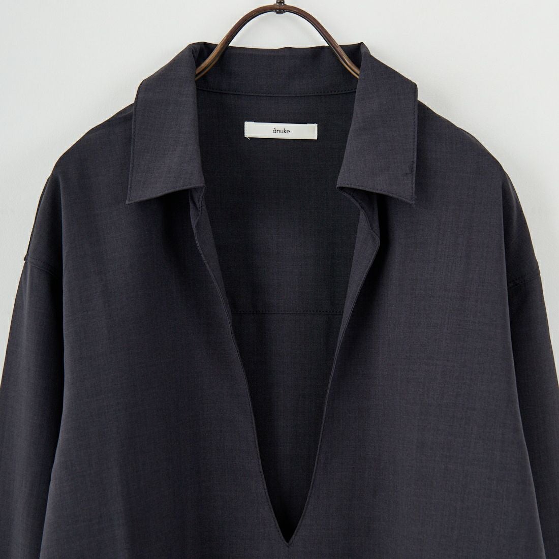 anuke [アンヌーク] ディープスキッパーシャツ [62520412] C/GRY