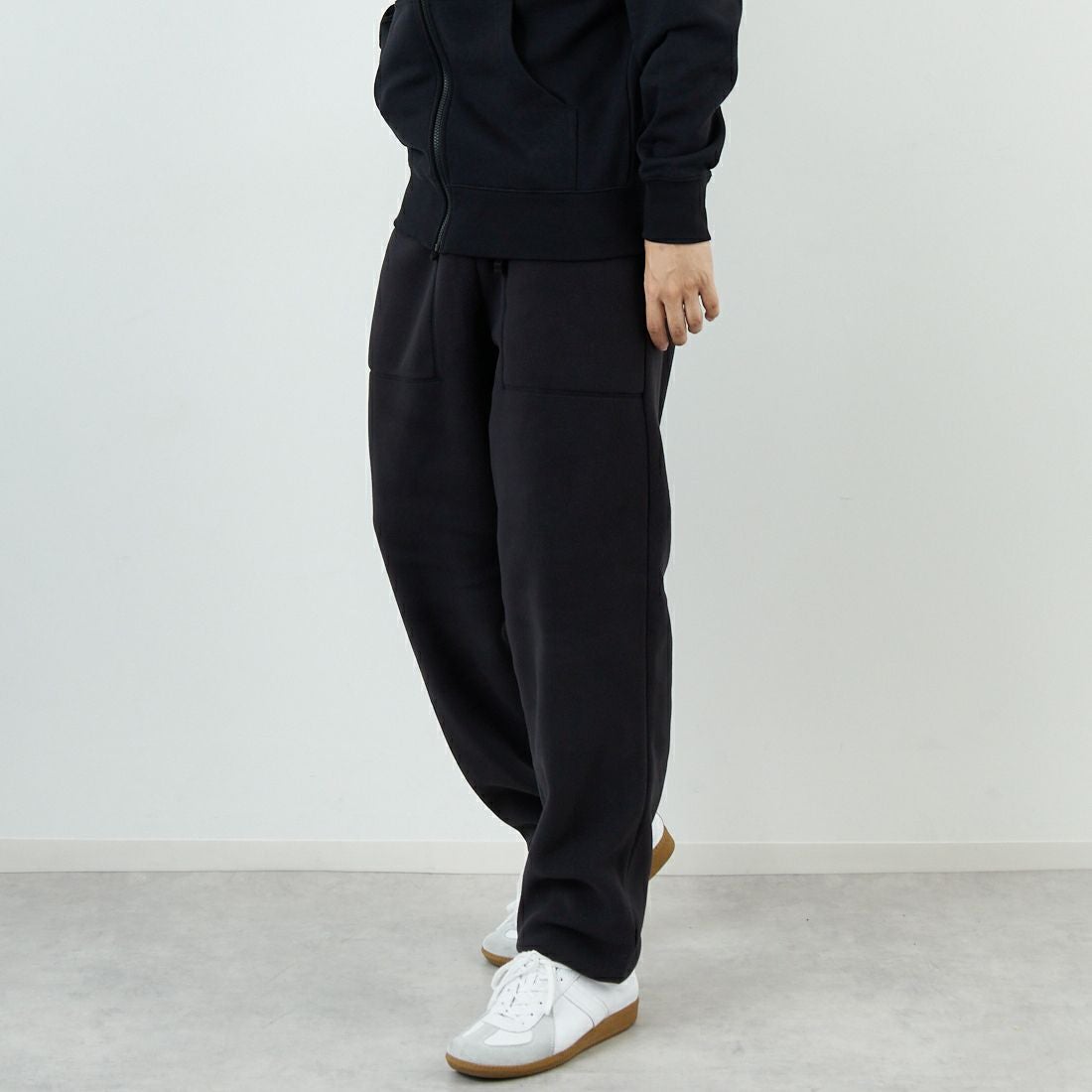 THE NORTH FACE [ザ ノースフェイス] フィールドフリースパンツ [NB82534] K &&モデル身長：179cm 着用サイズ：L&&