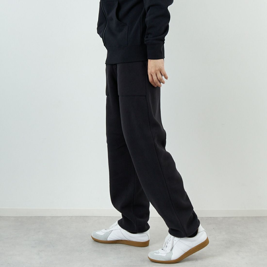 THE NORTH FACE [ザ ノースフェイス] フィールドフリースパンツ [NB82534] K &&モデル身長：179cm 着用サイズ：L&&