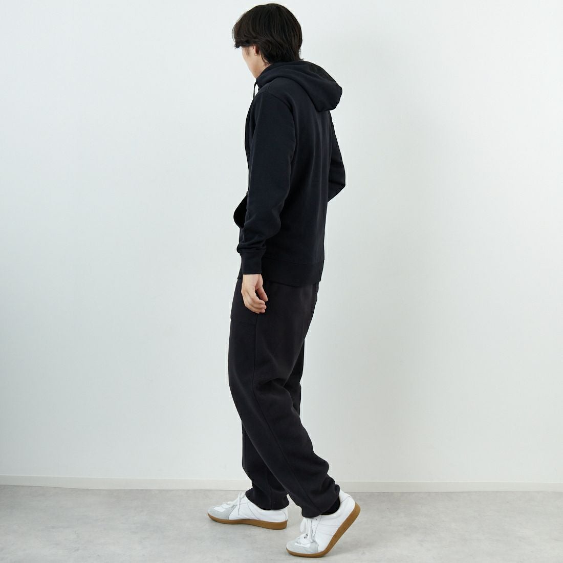 THE NORTH FACE [ザ ノースフェイス] フィールドフリースパンツ [NB82534] K &&モデル身長：179cm 着用サイズ：L&&