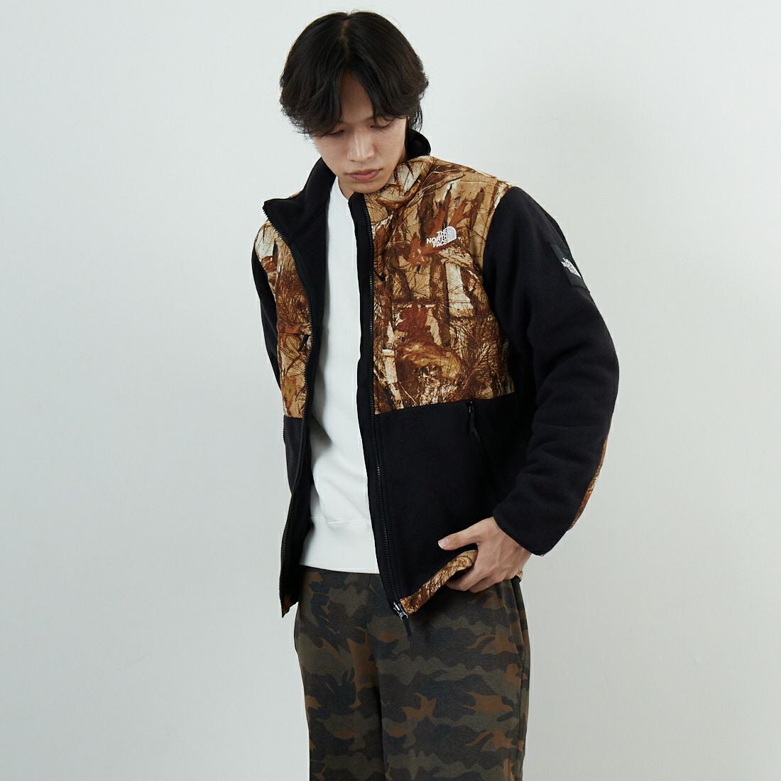 THE NORTH FACE [ザ ノースフェイス] ノベルティーデナリジャケット [NA72451] FF &&モデル身長：179cm 着用サイズ：M&&