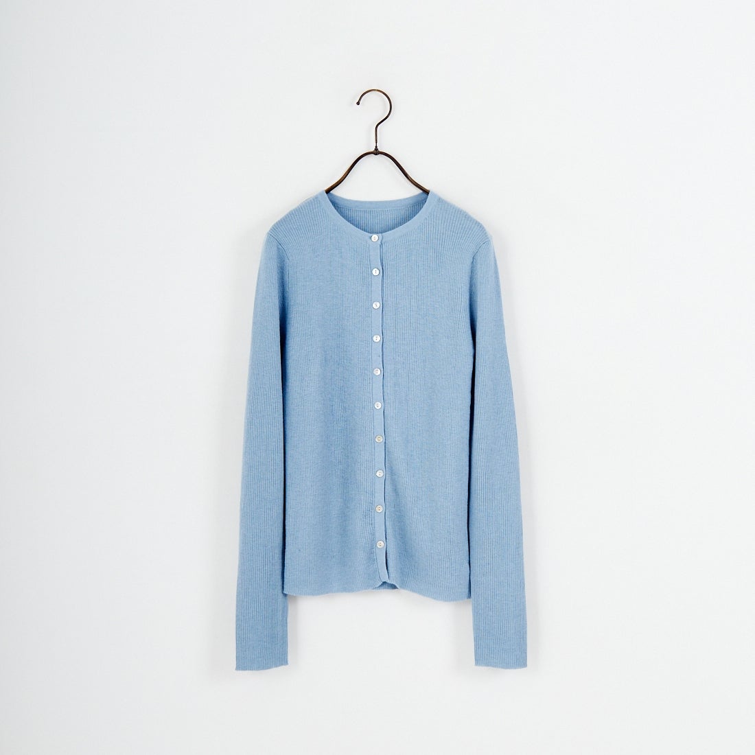 USINE [ユジーヌ] リブニットカーディガン [11256842] ｻｯｸｽ