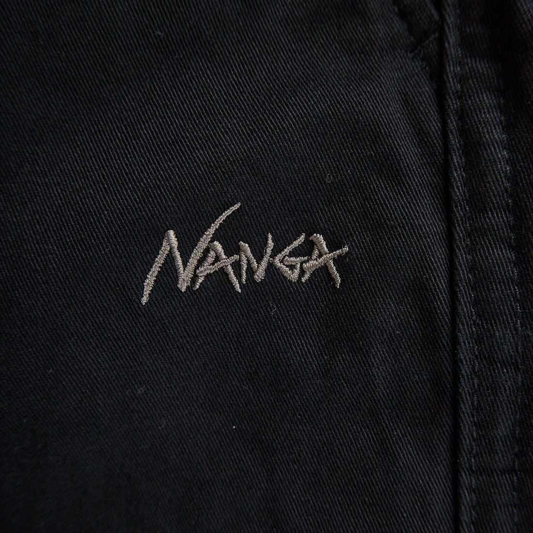 NANGA [ナンガ] ウェビングベルトチノテーパードパンツ [N2530-1D086A] BLK