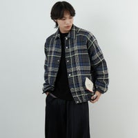820 BLUE&&モデル身長：179cm 着用サイズ：M&&
