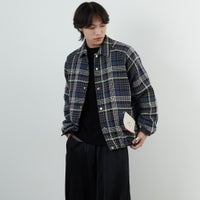 820 BLUE&&モデル身長：179cm 着用サイズ：M&&