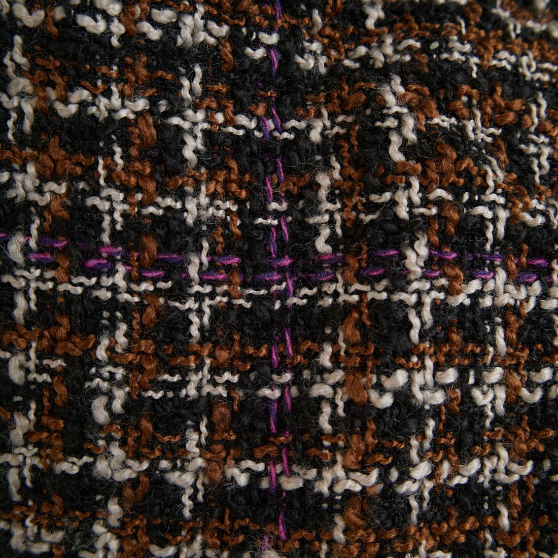 Noir Fabrik [ヌワールファブリック] ファンシーヤーンボンバージャケット [NF-254-073] 840 BEIGE