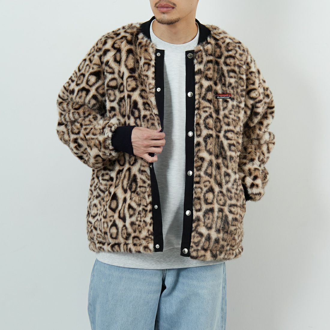 LEOPARD&&モデル身長：168cm 着用サイズ：M&&