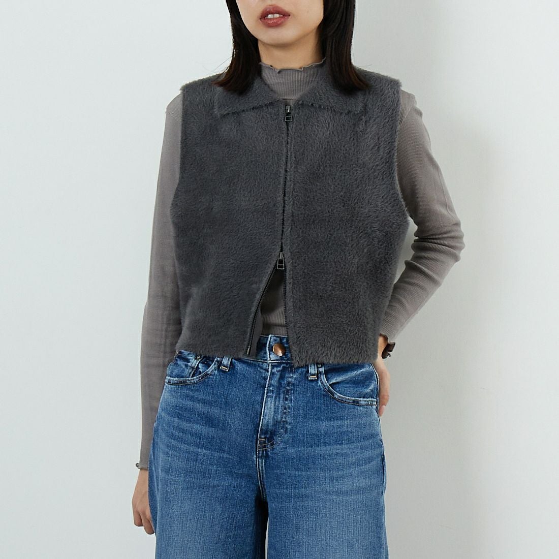 ﾁｬｺｰﾙ&&モデル身長：162cm 着用サイズ：2&&