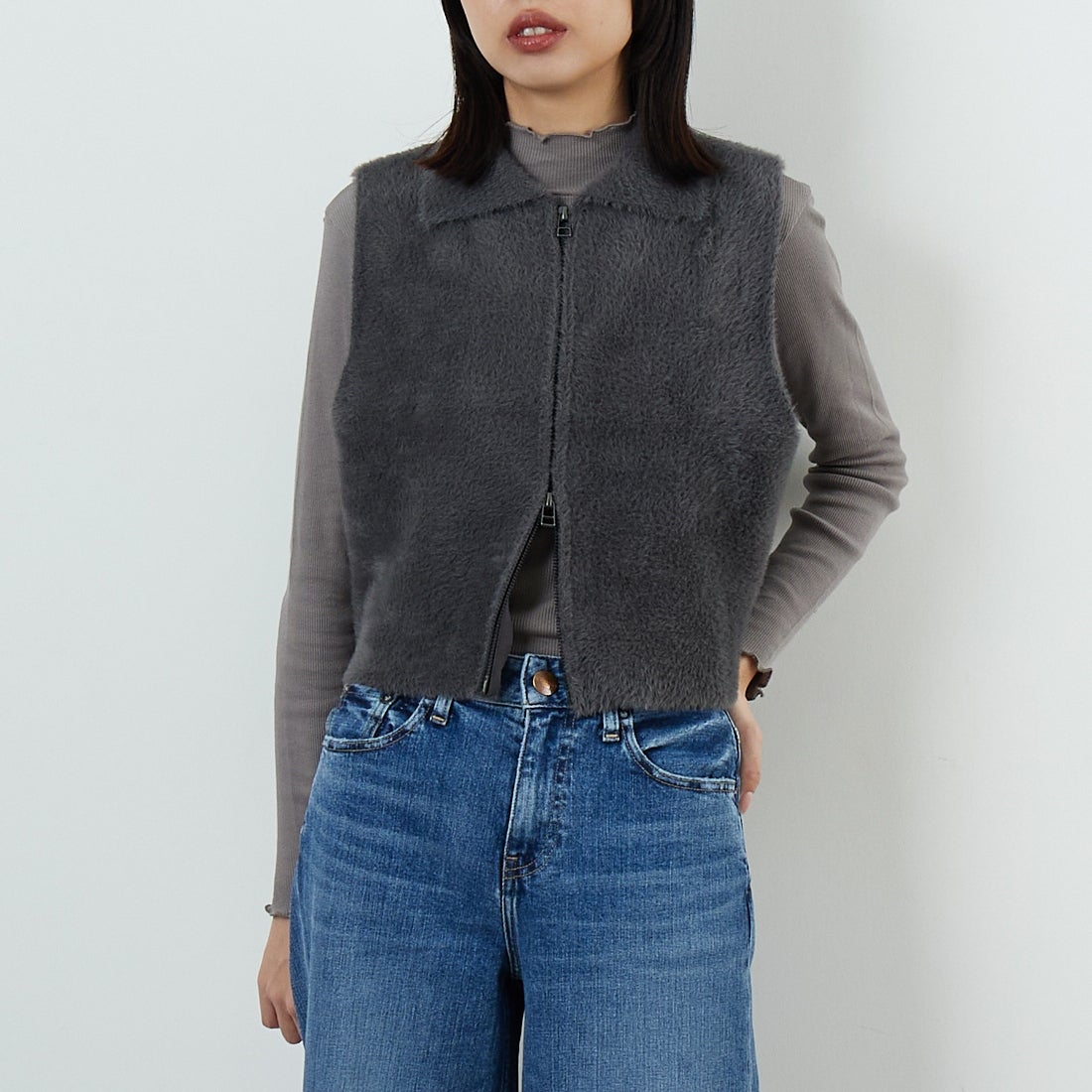 ﾁｬｺｰﾙ&&モデル身長：162cm 着用サイズ：2&&